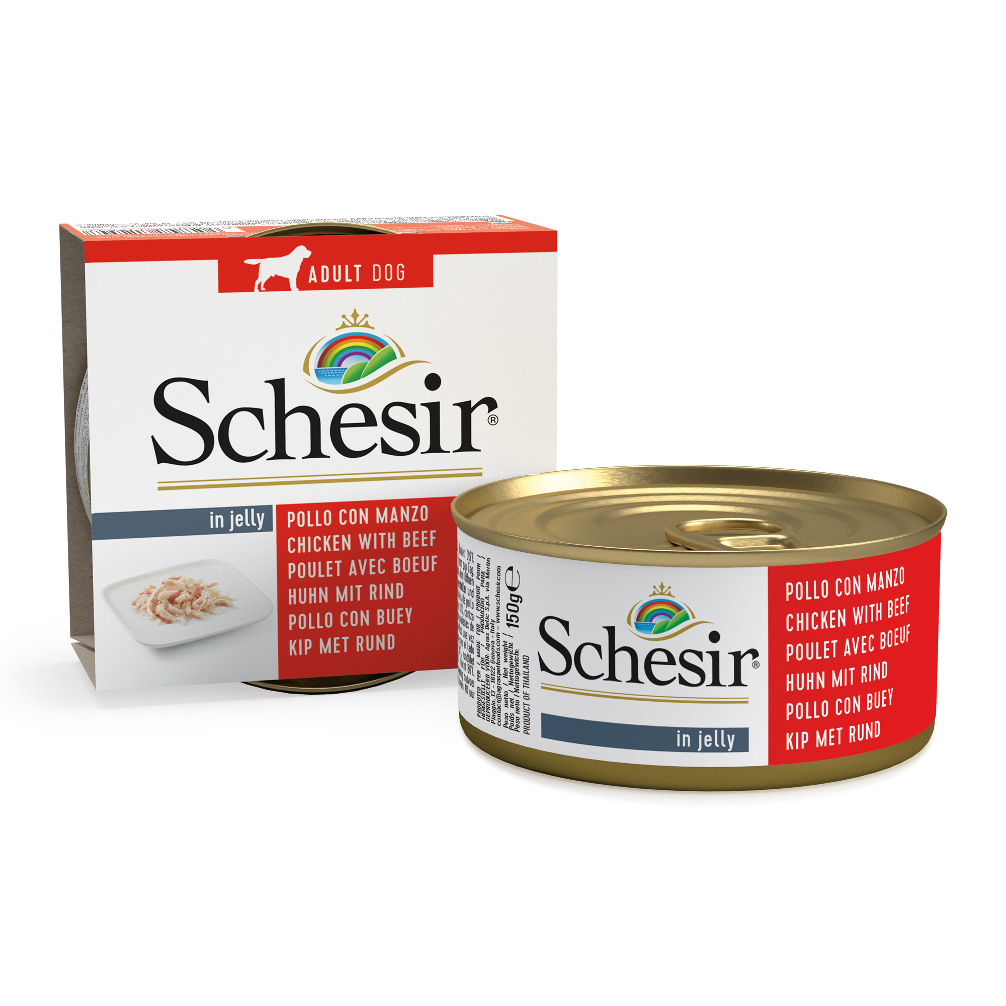 SCHESIR PERRO LATA 150 GR