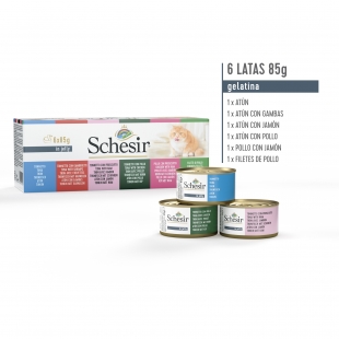 SCHESIR GATO MULTIPACK LATA 85GR