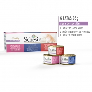 SCHESIR GATO MULTIPACK LATA 85GR