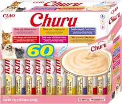 CHURU CAJA VARIEDADES 60 STICKS